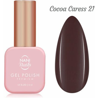 NANI gel lak Premium 6 ml - Cocoa Caress – Zboží Dáma