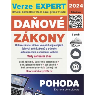 Daňové zákony 2024 Expert - kolektiv autorů – Hledejceny.cz