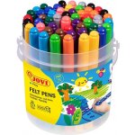 Fixy JOVI - silné MAXI 48 ks vypratelné, v kelímku, 4 × 12 barev – Hledejceny.cz