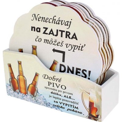 Podložky pod sklenice Pivo – Hledejceny.cz