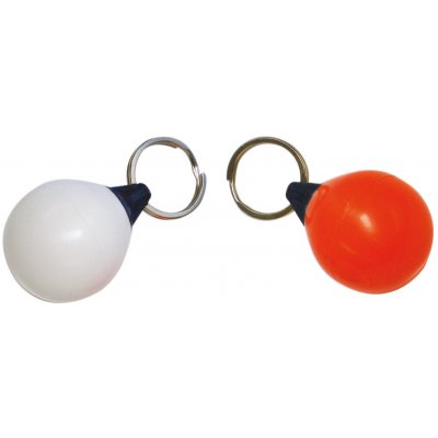 Přívěsek na klíče Plovoucí ve tvaru hrušky s kroužkem Oranžová – Zboží Mobilmania