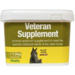 NAF Veteran supplement krmný doplněk s MSM a probiotiky speciálně pro starší koně 1,5 kg – Hledejceny.cz