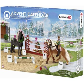 Goleto Adventní kalendář Schleich Koně