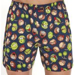 Cornette bavlněné trenky classic s obrázky 001 130 navy kaštany – Zboží Dáma