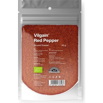 Vilgain Paprika mletá BIO Sladká 40 g – Zboží Dáma