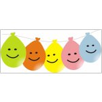 Balonky smajlík visící LED svítící mix – Zboží Dáma
