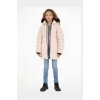 Dětský kabát Calvin Klein Jeans dětská bunda růžová