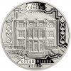 Česká mincovna platinová mince Kubismus v české architektuře Kovařovicova vila proof 1 oz