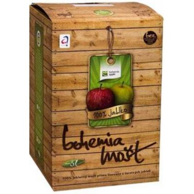 Bohemia mošt jablko 100% 5 l – Zboží Dáma