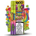 Kurwa Rocket Rainbow Ice 20 mg 1 200 potahů – Zboží Dáma