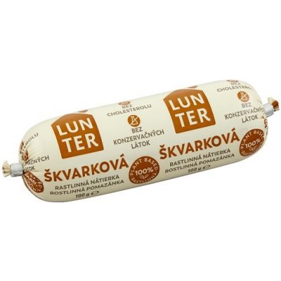 Lunter Škvarková rostlinná Pomazánka 100 g – Zbozi.Blesk.cz