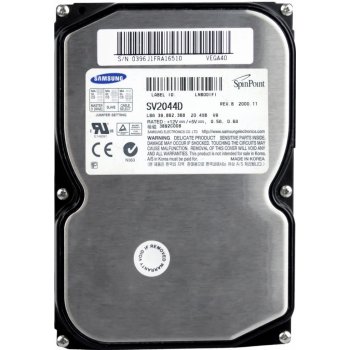 Samsung 20,40GB PATA IDE/ATA 3,5", SV2044D