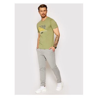 Jack & Jones teplákové kalhoty Will 12189819 Šedá – Zbozi.Blesk.cz