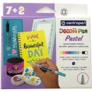 Fixy Centropen Decor pen Pastel 2738/7+2