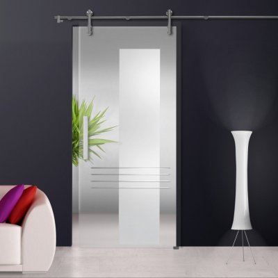 Glasdesign Carino skleněné 900 x 2050 mm – Zboží Mobilmania