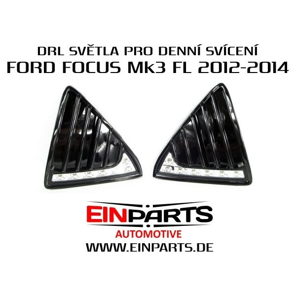 Světla Pro Denní Svícení FORD Focus MK3 FL (2012-2014) od 3 699 Kč -  Heureka.cz