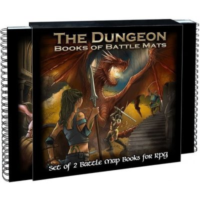 The Dungeon Books Of Battle Mats – Zboží Živě