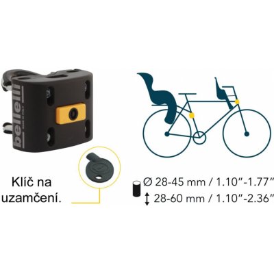 upevňovací systém k sedačkám na kolo Bellelli B-FIX – Hledejceny.cz