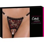 Cottelli Crotchless String 2322285 – Zboží Dáma