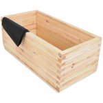 Rojaplast Gigant Masivní dřevěný truhlík 120x50x40cm borovice – Zboží Dáma