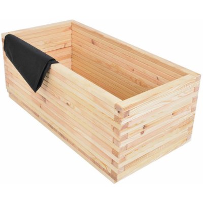 Rojaplast Gigant Masivní dřevěný truhlík 120x50x40cm borovice – Zboží Dáma