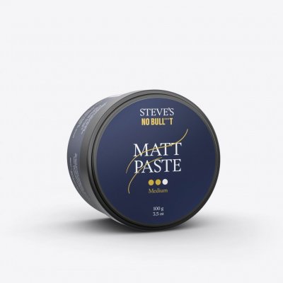 Steves Matt Paste Medium Matující pasta na vlasy střední fixace 100 ml – Zbozi.Blesk.cz