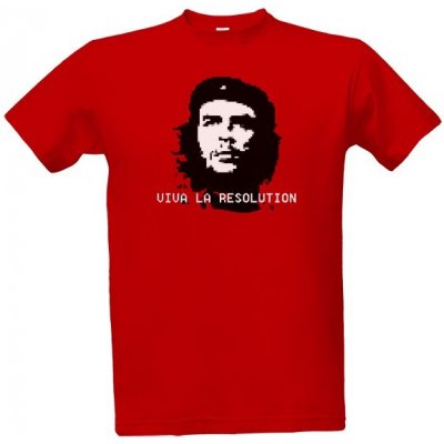 Tričko s potiskem Che Pixevara pánské Červená