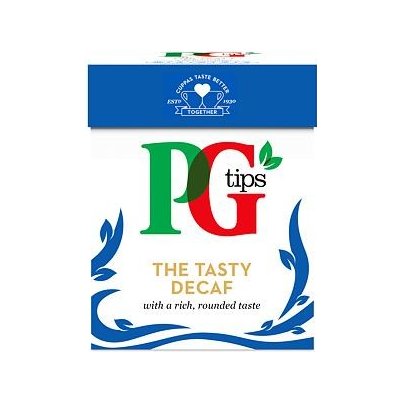 PG Tips černý čaj bez kofeinu 70 ks 200 g – Hledejceny.cz