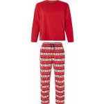 Lidl pánské pyžamo dlouhé vánoční červené – Hledejceny.cz