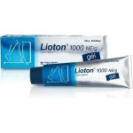 LIOTON DRM 1000IU/G GEL 100G – Hledejceny.cz