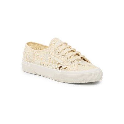 Superga tenisky 2750 Macrame S81219W béžová – Hledejceny.cz