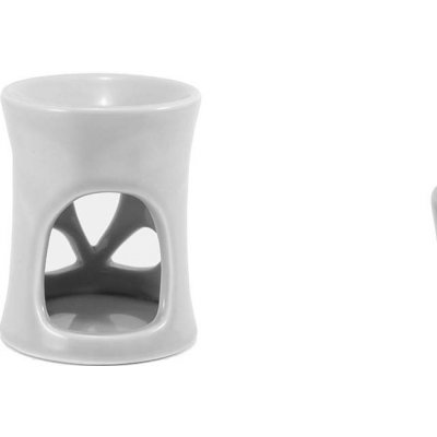 Arôme Malá keramická aroma lampa výška 9 cm bílá – Zboží Mobilmania