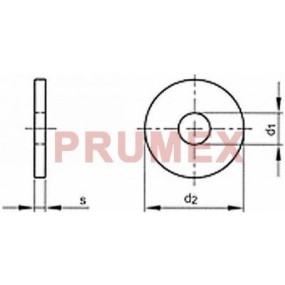 Podložka karosářská 6,5x20x1,5 pozink – Zbozi.Blesk.cz