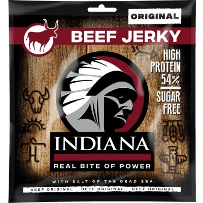 Indiana Beef Jerky Original 25 g – Hledejceny.cz