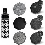 Doppler Magic Fiber Black&White dámský skládací plně automatický deštník 5 – Zboží Mobilmania