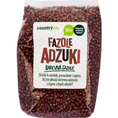 Country Life Fazole adzuki Bio 1 kg – Zbozi.Blesk.cz