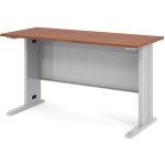 Lenza Stůl Impress 140 x 80 cm, tmavý ořech – Sleviste.cz