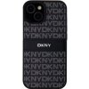 Pouzdro a kryt na mobilní telefon Apple DKNY Repeat Pattern Tonal Stripe kryt pro iPhone 15 Plus - černý 57983120096