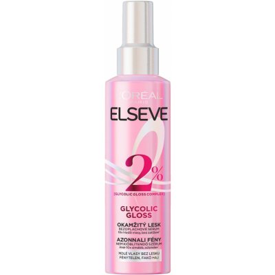 L'Oréal Paris Bezoplachové sérum pro okamžitý lesk vlasů Elseve Glycolic Gloss 150 ml – Hledejceny.cz