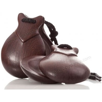 Happy Dance Dřevěné kastaněty 029 hnědá 6 – Hledejceny.cz