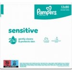 Pampers Sensitive Baby dětské čisticí ubrousky 12 x 80 ks – Sleviste.cz
