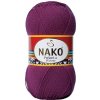Příze Nako Pletací příze Nako Pirlanta Wayuu 6637 - fialová, mikrovlákno
