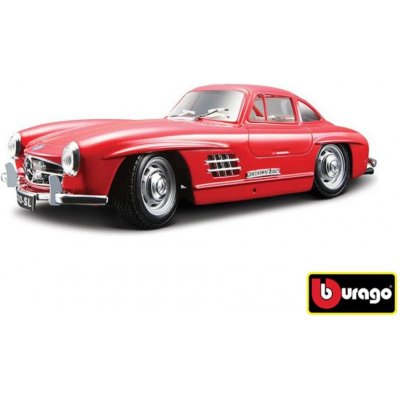 BBurago Mercedes Benz 300SL červená 1:24 – Hledejceny.cz