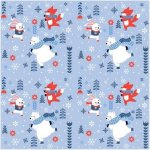 Procos Papírové ubrousky 3V zimní radovánky 33x33cm 20ks – Sleviste.cz