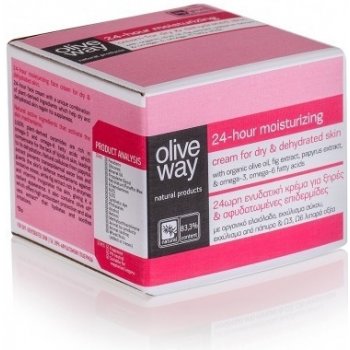 Oliveway 24-hodinový hydratační krém pro suchou a dehydratovanou pokožku 60 ml