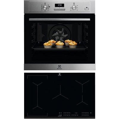 Set Electrolux 600 PRO SteamBake EOD3H70X + EIV835