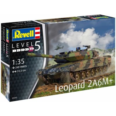 Revell Leopard 2 A6M+ Plastic ModelKit tank 03342 1:35