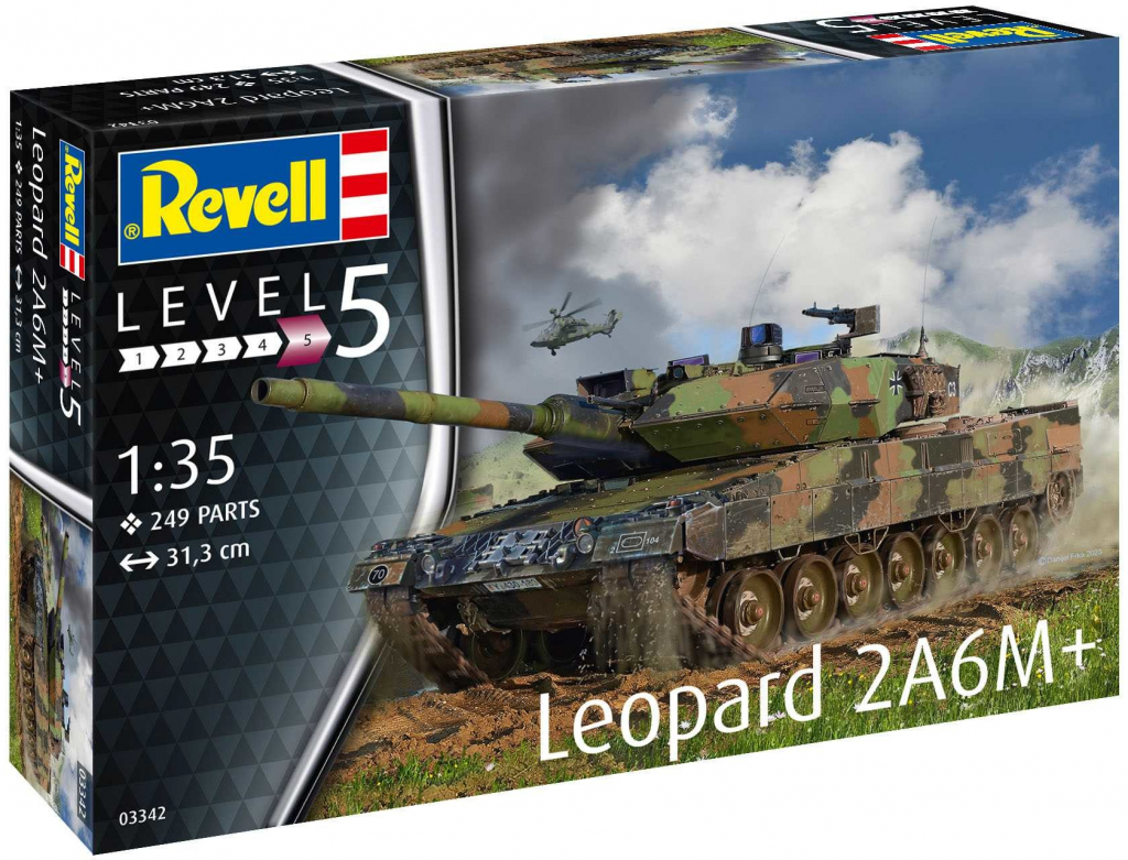 Revell Leopard 2 A6M+ Plastic ModelKit tank 03342 1:35
