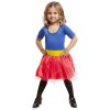 Dětský karnevalový kostým Superhrdinka modrá