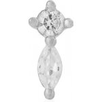 Franco Bene Mini piercingová náušnice stříbrná 335 – Zboží Dáma